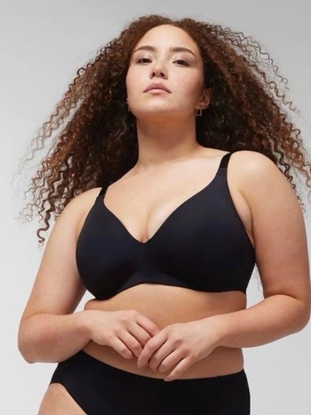 New Soma Vanishing 360 Wireless Bra Black size 40DD Everyday t shirt soft lounge